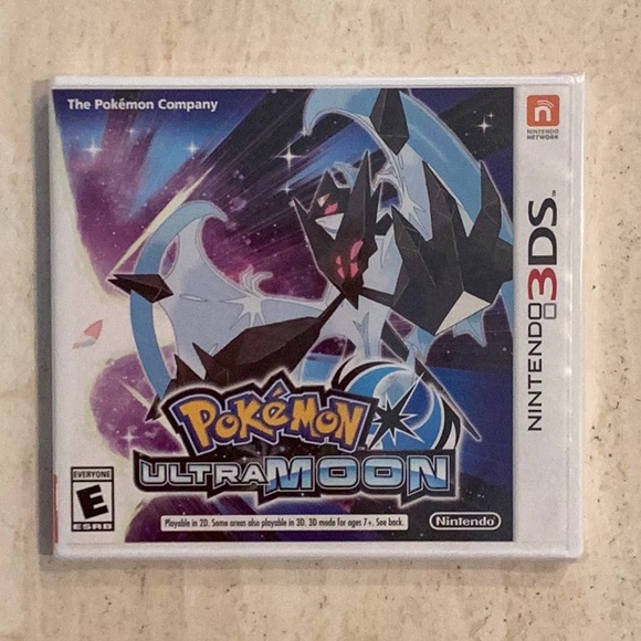 Pokemon Other - New Pokemon Ultra Moon Nintendo 3DS Game Brand New Factory Sealed Authentic